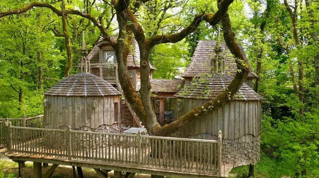 Châteaux dans les arbres