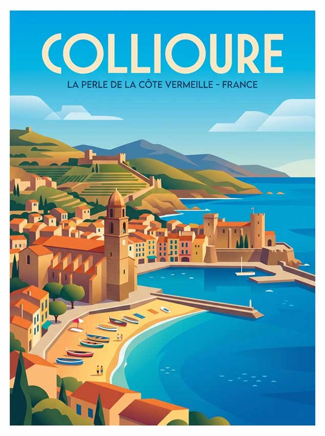 Collioure poster