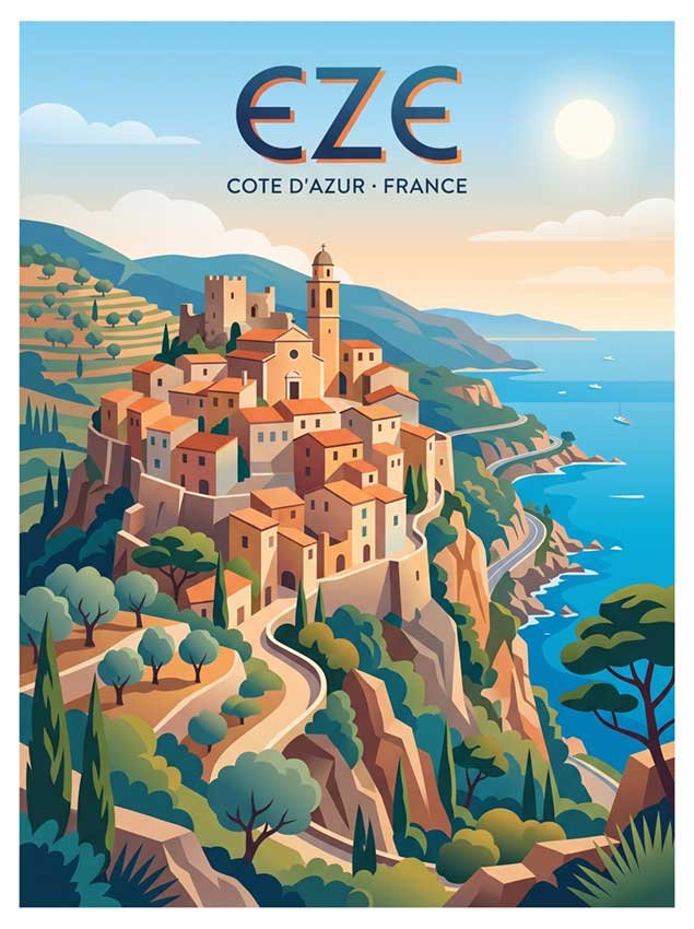 Èze poster