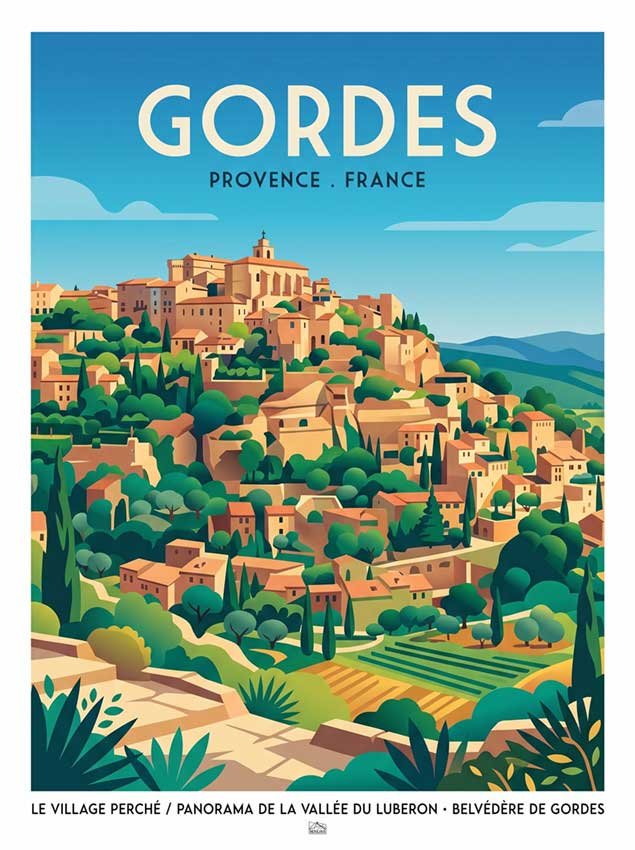Gordes poster