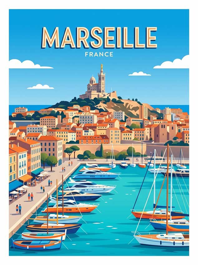 Marseille poster