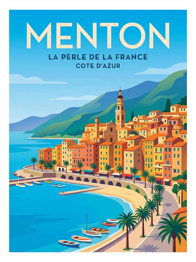 Menton poster