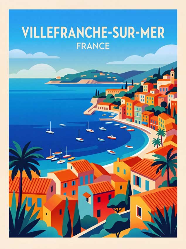 Villefranche-sur-Mer poster